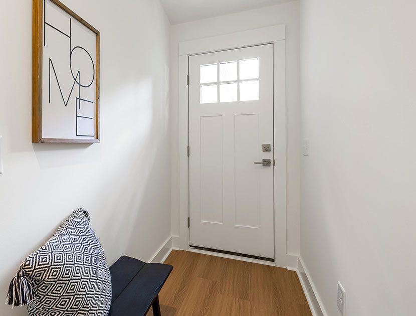 FRAMEWELL 36 x 80 Fiberglass Entry Door with Brickmould, Hand Inswing White Primed door K01-36BW Review