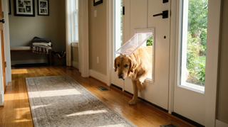 Pet Door Placement: Center or Corner of the Fiberglass Door?
