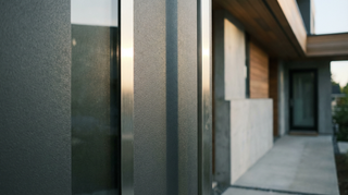 Stainless Steel Inlays: Adding a Futuristic Touch to Fiberglass Doors