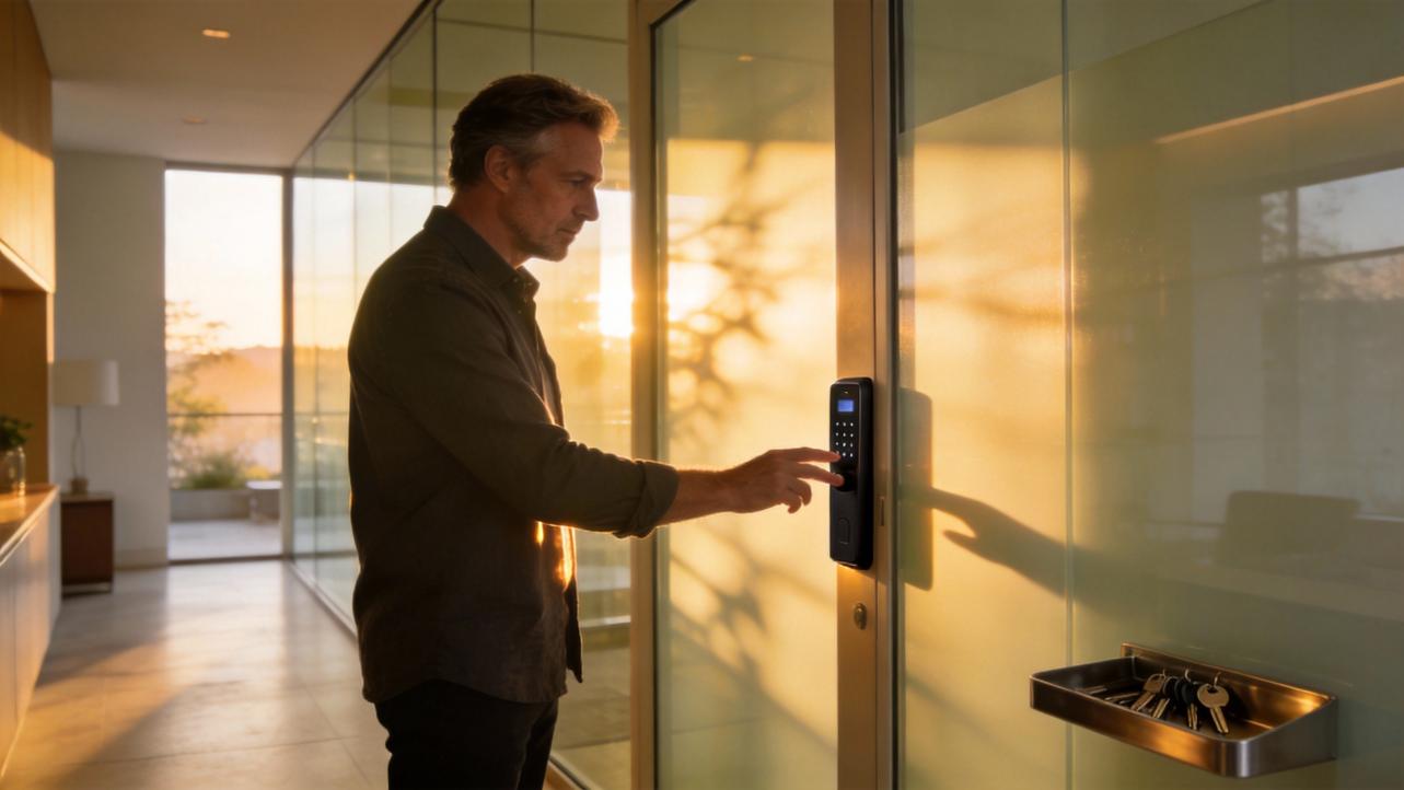 Biometric Locks for Fiberglass Doors: Security & Design – Framewell
