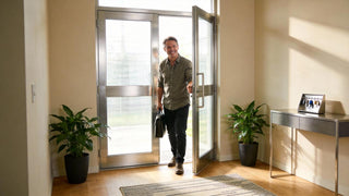 Why Are Aluminum Entry Doors Rare? A Builder’s Comparison With Fiberglass