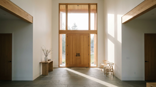 High Ceiling Foyer: How to Scale Your Front Door Correctly