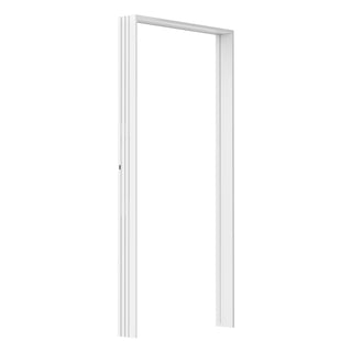 Complete Pre-Drilled Front Door Frame Kit – Vinyl Jamb with Brickmould, Sill & Hinges (Fits 36" x 80")