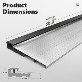 Heavy Duty Aluminum Entry Door Threshold - Residential Door Sill
