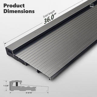 Heavy Duty Aluminum Entry Door Threshold - Residential Door Sill